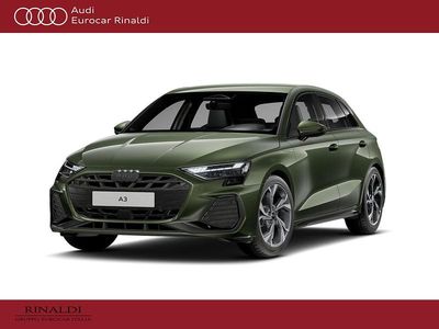 Nuova Audi A3 S-Line 150 CV (110 kW) 2026 Verde distretto metallizzato Berlina