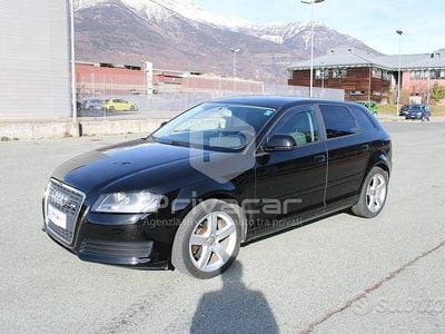 Usata Audi A3 Sportback Attraction 90 CV (66 kW) 2010 Nero Utilitaria