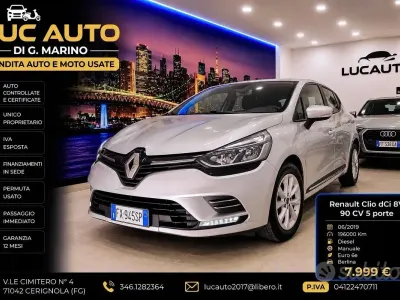 Usata Renault Clio IV 90 CV (66 kW) 2019 Grigio Berlina