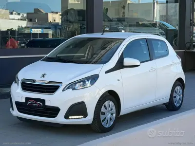 Usata Peugeot 108 Access 69 CV (50 kW) 2015 Bianco Berlina