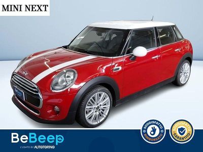 Usata Mini Cooper D 116 CV (85 kW) 2017 Rosso metallizzato Utilitaria