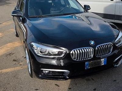 Usata BMW 118 150 CV (110 kW) 2017 Nero Utilitaria