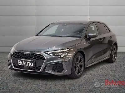 Usata Audi A3 S-Line 116 CV (85 kW) 2021 Grigio Berlina