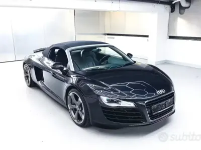 Usata Audi R8 Spyder Advanced 430 CV (316 kW) 2012 Nero Cabrio