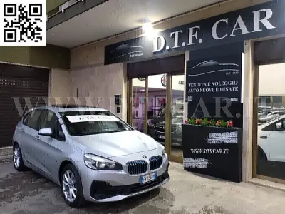 Usata BMW 225 Active Tourer iPerformance 136 CV (100 kW) 2019 Argento Monovolume