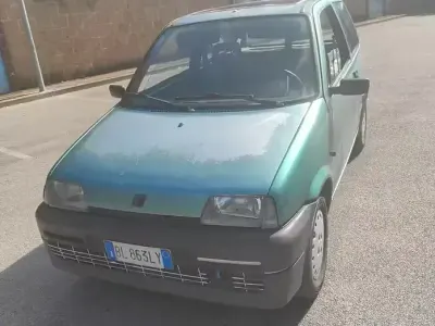 Usata Fiat Cinquecento 39 CV (28 kW) 1994 Verde Utilitaria