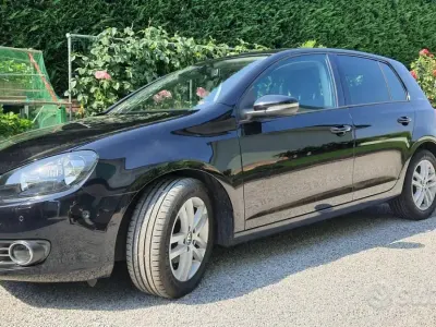 Usata VW Golf VII 105 CV (77 kW) 2012 Nero Berlina
