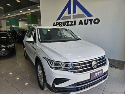 Usata VW Tiguan Elegance 150 CV (110 kW) 2021 Bianco SUV