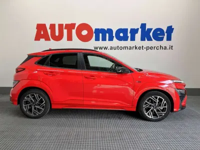 Usata Hyundai Kona N Line 199 CV (146 kW) 2022 Rosso SUV
