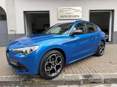 Second-hand Alfa Romeo Stelvio Ti 210 CP (154 kW) 2022 Albastru SUV