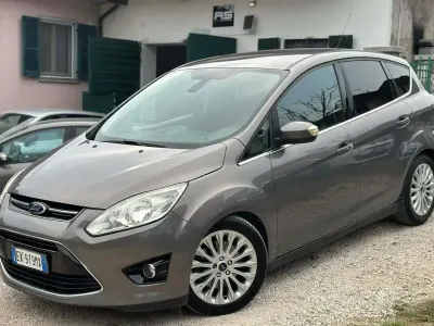 Käytetty Ford C-MAX Titanium 115 HP (84 kW) 2011 Harmaa Tila-auto