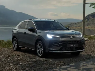 Nuova VW T-Roc Life 150 CV (110 kW) 2026 Wolf grey metallizzato nero SUV