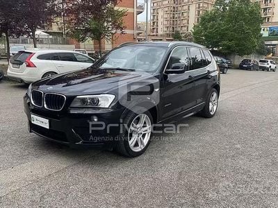 Usata BMW X3 M Sport 184 CV (135 kW) 2013 Nero SUV
