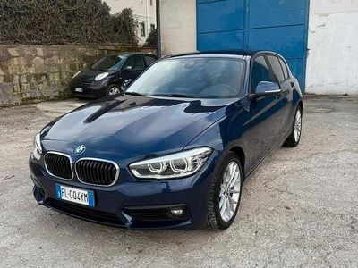 Usata BMW 118 Comfort Edition 150 CV (110 kW) 2015 Blu Utilitaria
