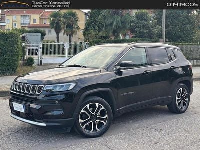 Nero Usata 2021 Jeep Compass Limited SUV | 18.400 € (Buon prezzo)