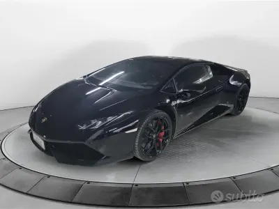 Usata Lamborghini Huracán 610 CV (448 kW) 2018 Nero Coupé