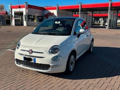 Bianco Usata 2016 Fiat 500 Lounge Berlina | 9000 € (Buon prezzo)