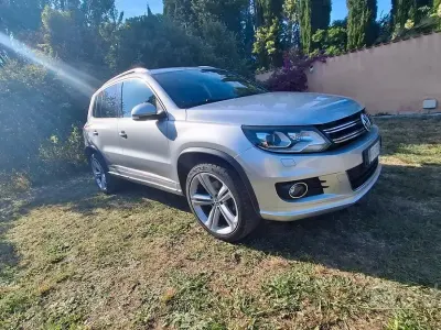 Usata VW Tiguan R-line 150 CV (110 kW) 2016 Grigio SUV