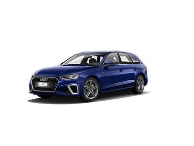 Usata Audi A4 S-Line 163 CV (119 kW) 2021 Blu navarra metallizzato Station wagon
