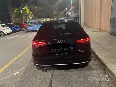 Usata Audi A3 S-Line 2013 Nero Berlina