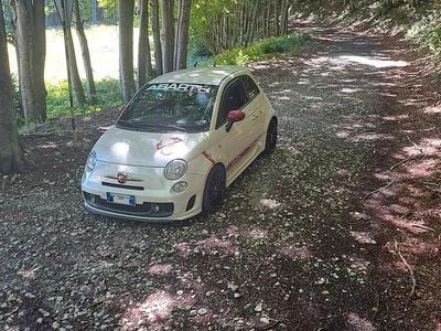 Usata Abarth 500 135 CV (99 kW) 2008 Bianco Utilitaria