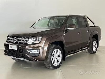 Usata VW Amarok Highline 258 CV (189 kW) 2020 Marrone Pick-up