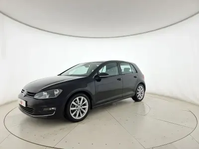 Brugt VW Golf VII Highline 110 HK (80 kW) 2016 Sort Sedan