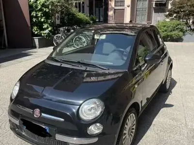 Usata Fiat 500 Lounge 69 CV (50 kW) 2014 Nero Utilitaria