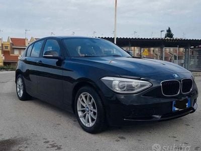 Usata BMW 116 2015 Nero Utilitaria