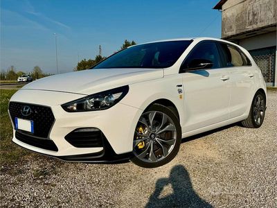 Usata Hyundai i30 N Line 136 CV (100 kW) 2019 Bianco Berlina