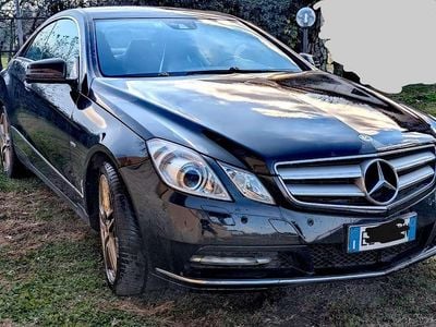 Usata Mercedes E350 Avantgarde 231 CV (169 kW) 2012 Nero Coupé