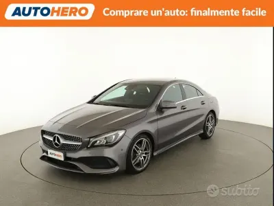 Usata Mercedes CLA200 136 CV (100 kW) 2018 Grigio Coupé
