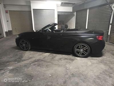 Usata BMW 220 M Sport 184 CV (135 kW) 2021 Nero Cabrio