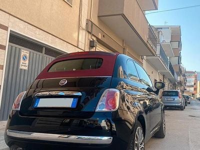 Usata Fiat 500 Sport 100 CV (73 kW) 2009 Nero Cabrio