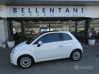 Usata Fiat 500 Lounge 69 CV (50 kW) 2017 Bianco Utilitaria