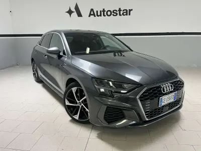 Usata Audi A3 S-Line 116 CV (85 kW) 2021 Grigio Berlina