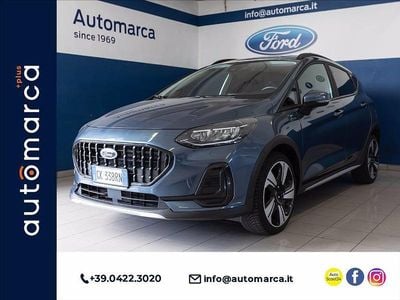 Usata Ford Fiesta Active 125 CV (91 kW) 2022 Blu metallizzato Utilitaria