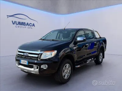 Usata Ford Ranger Limited 160 CV (117 kW) 2015 Nero Pick-up