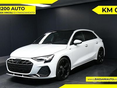Nuova Audi A3 S-Line 150 CV (110 kW) 2025 Bianco Berlina