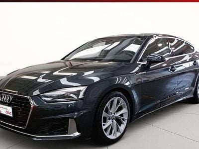 Usata Audi A5 Advanced 163 CV (119 kW) 2021 Grigio manhattan metallizzato Coupé