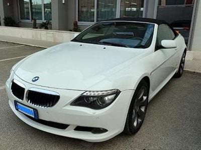 Usata BMW 635 Cabriolet 286 CV (210 kW) 2009 Bianco Cabrio