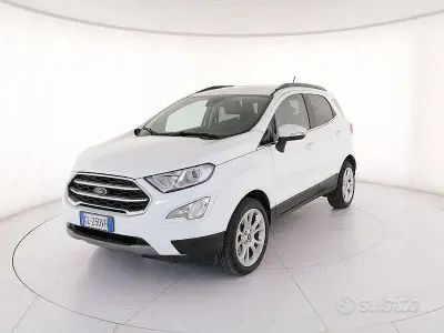 Usata Ford Ecosport Titanium S 125 CV (91 kW) 2022 Bianco SUV
