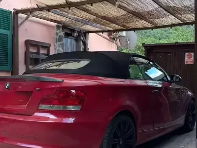 Usata BMW 118 Cabriolet Efficient Dynamics 143 CV (105 kW) 2009 Rosso Cabrio