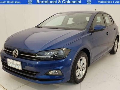 Usata VW Polo Comfortline 80 CV (58 kW) 2019 Blu metallizzato Utilitaria