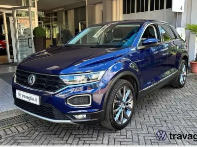 Usata VW T-Roc Advance 150 CV (110 kW) 2019 Atlantic blu met SUV