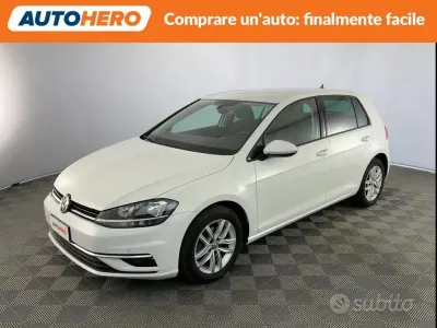 Usata VW Golf VII Business 110 CV (80 kW) 2017 Bianco Berlina