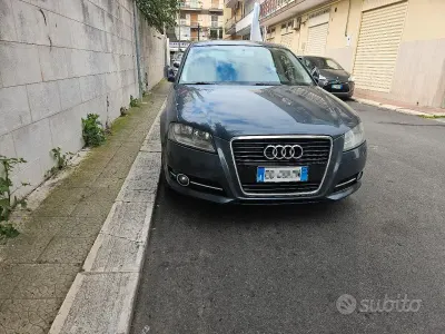 Usata Audi A3 140 CV (102 kW) 2010 Grigio Utilitaria