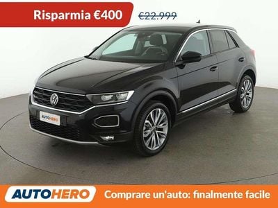 Usata VW T-Roc Advance 150 CV (110 kW) 2021 Nero SUV