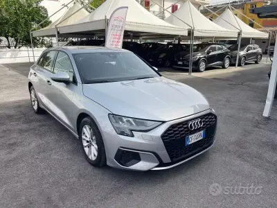 Usata Audi A3 Advanced 150 CV (110 kW) 2021 Grigio Berlina