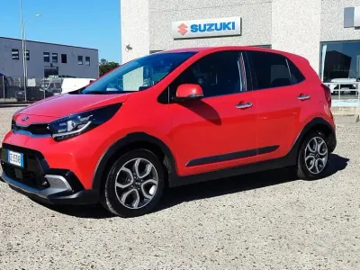 Usata Kia Picanto Style 67 CV (49 kW) 2021 Rosso Utilitaria